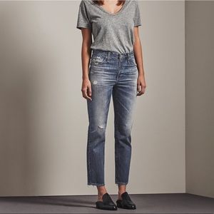 AG Isabelle High Rise Crop